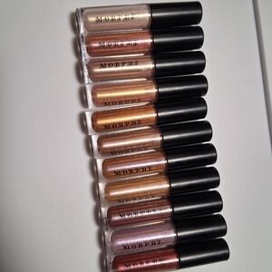 Morphe Radiant 11-Pc Lip Gloss Collection - Gold, Silver, Pink